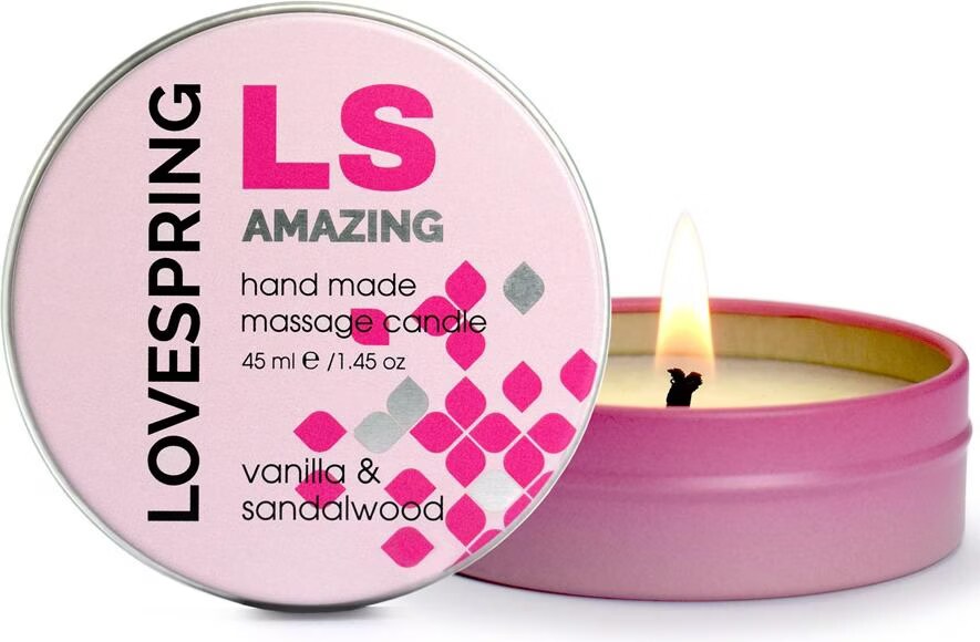 Lovespring - Massage Candle (Vanilla & Sandalwood)