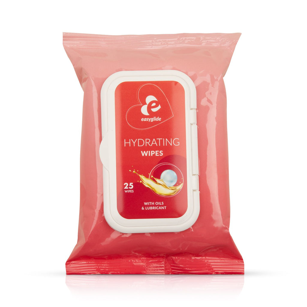 EasyGlide - Hydrating Wipes with Lubricant and Oils (25 stk)