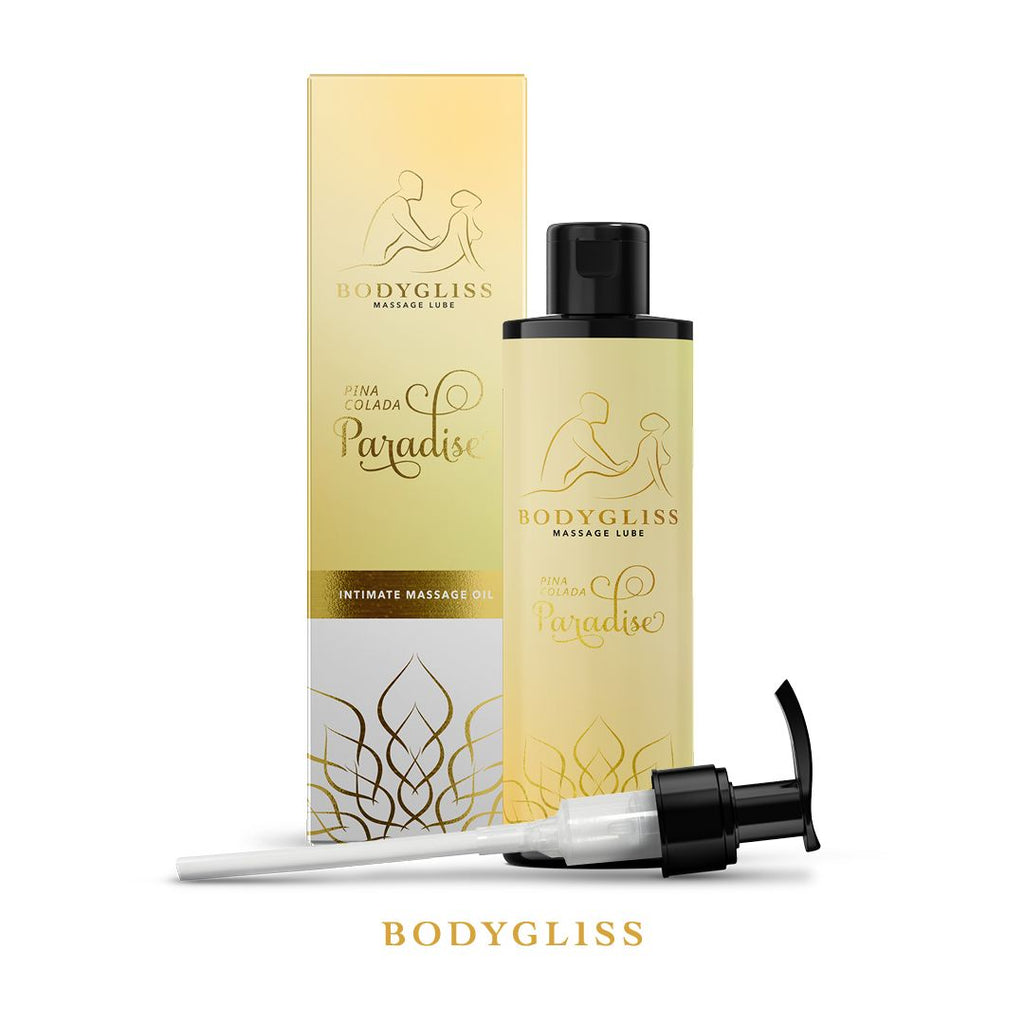 Bodygliss - Nuddolía og sleipiefni (Piña Colada) 150ml - Hermosa