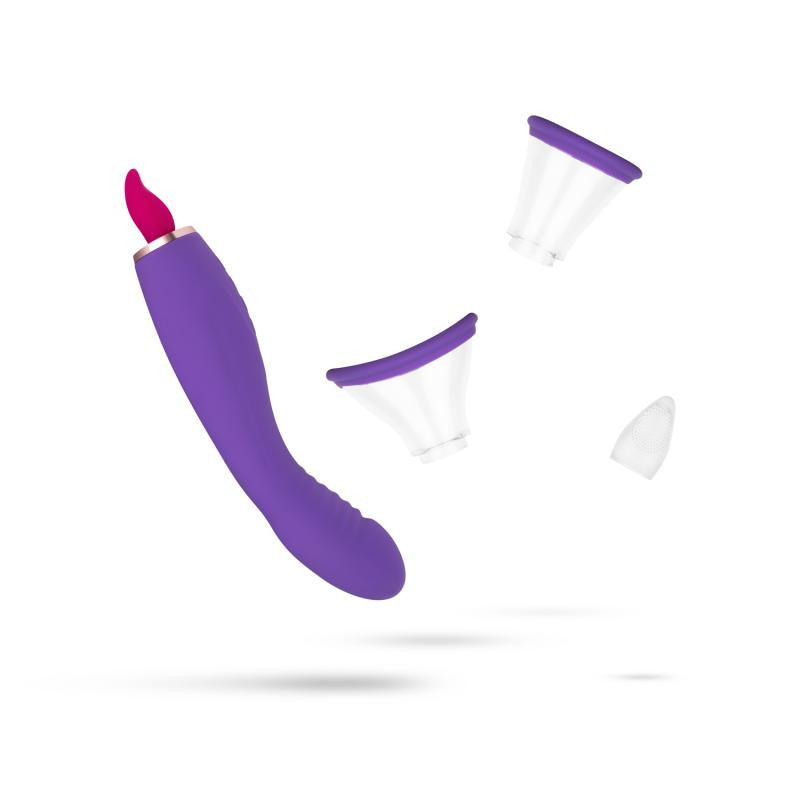 Pleasure Pump With G-Spot Vibrator