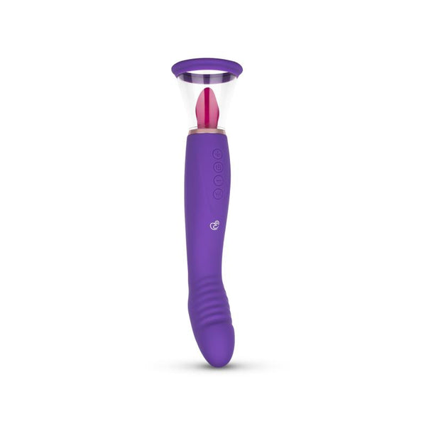 Pleasure Pump With G-Spot Vibrator